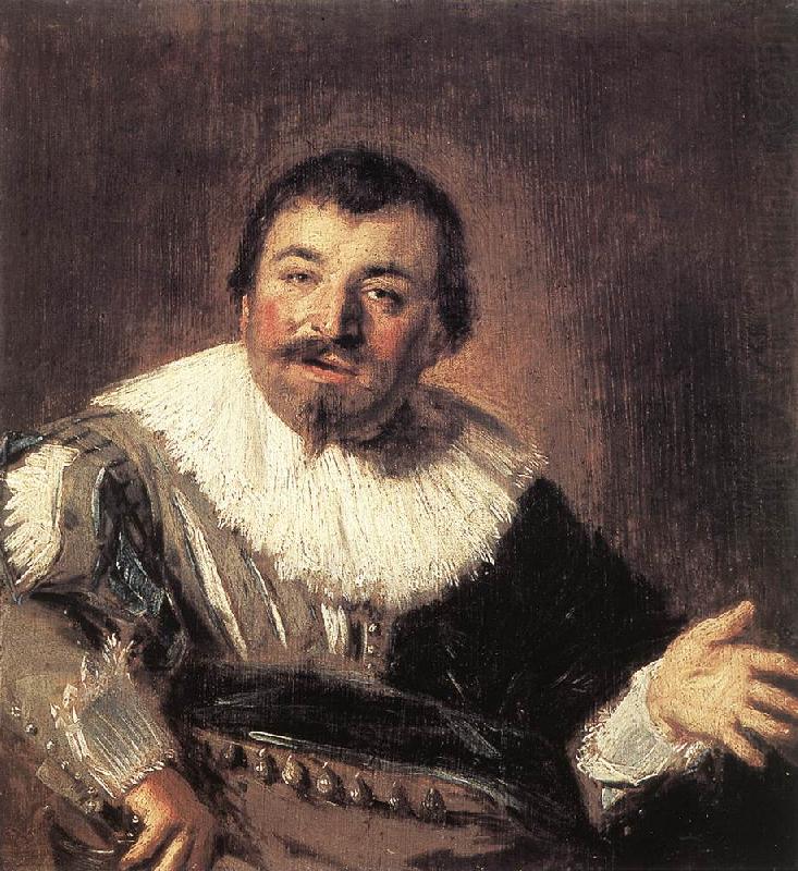 HALS, Frans Portrait of a Man Holding a Book g china oil painting image